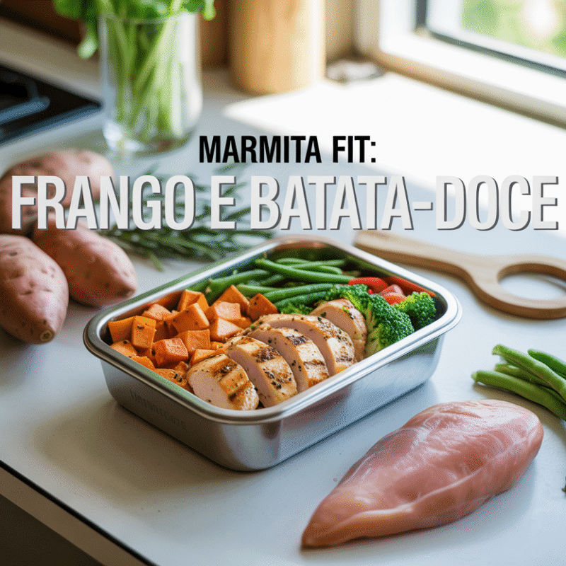 marmita frango com batata doce