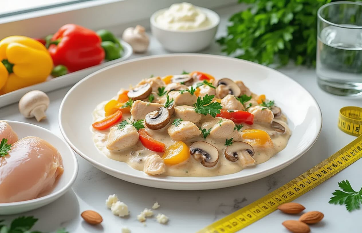 Benefícios Nutricionais do Estrogonofe Fit de Frango