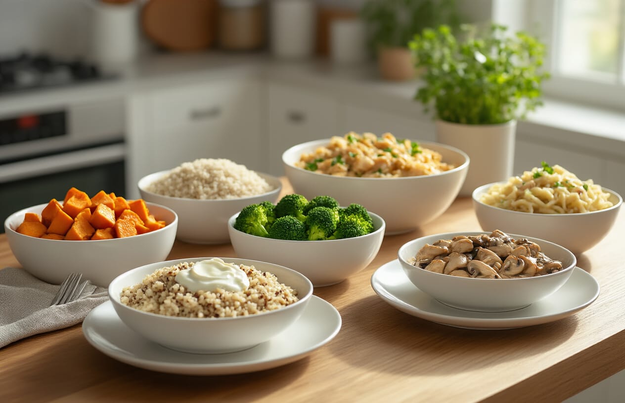 Variações e Acompanhamentos Saudáveis