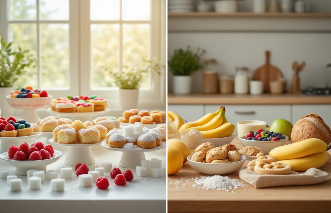 Bolo Fit de Banana Sem Açúcar: Sobremesa Saudável e Fofinha 2 Por Que Eliminar o Açúcar das Suas Sobremesas