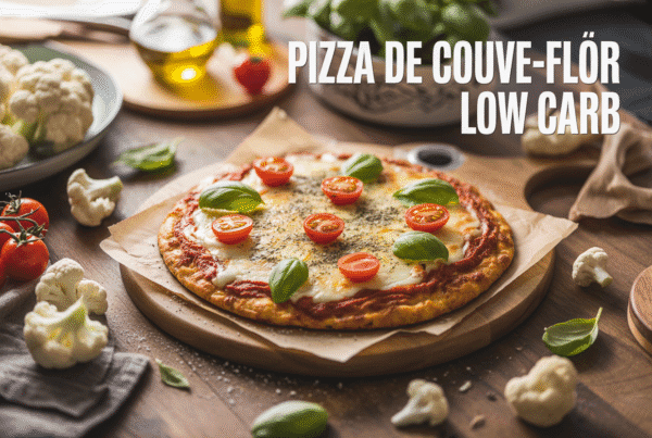 Receita Low Carb: Pizza de Couve-Flor Rápida