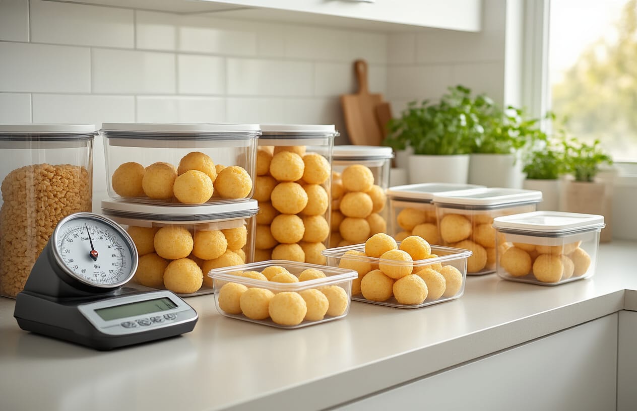 Pão de Queijo Fit com Tapioca: Receita Saudável e Fácil 5 Armazenamento e Consumo Inteligente