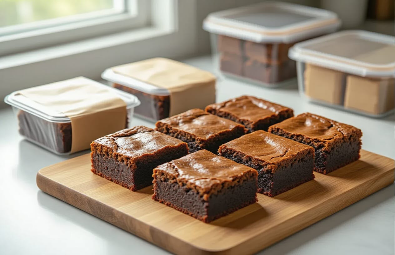 Brownie Fit de Batata-Doce: Receita Saudável para o Lanche da Tarde 6 Armazenamento e Conservação