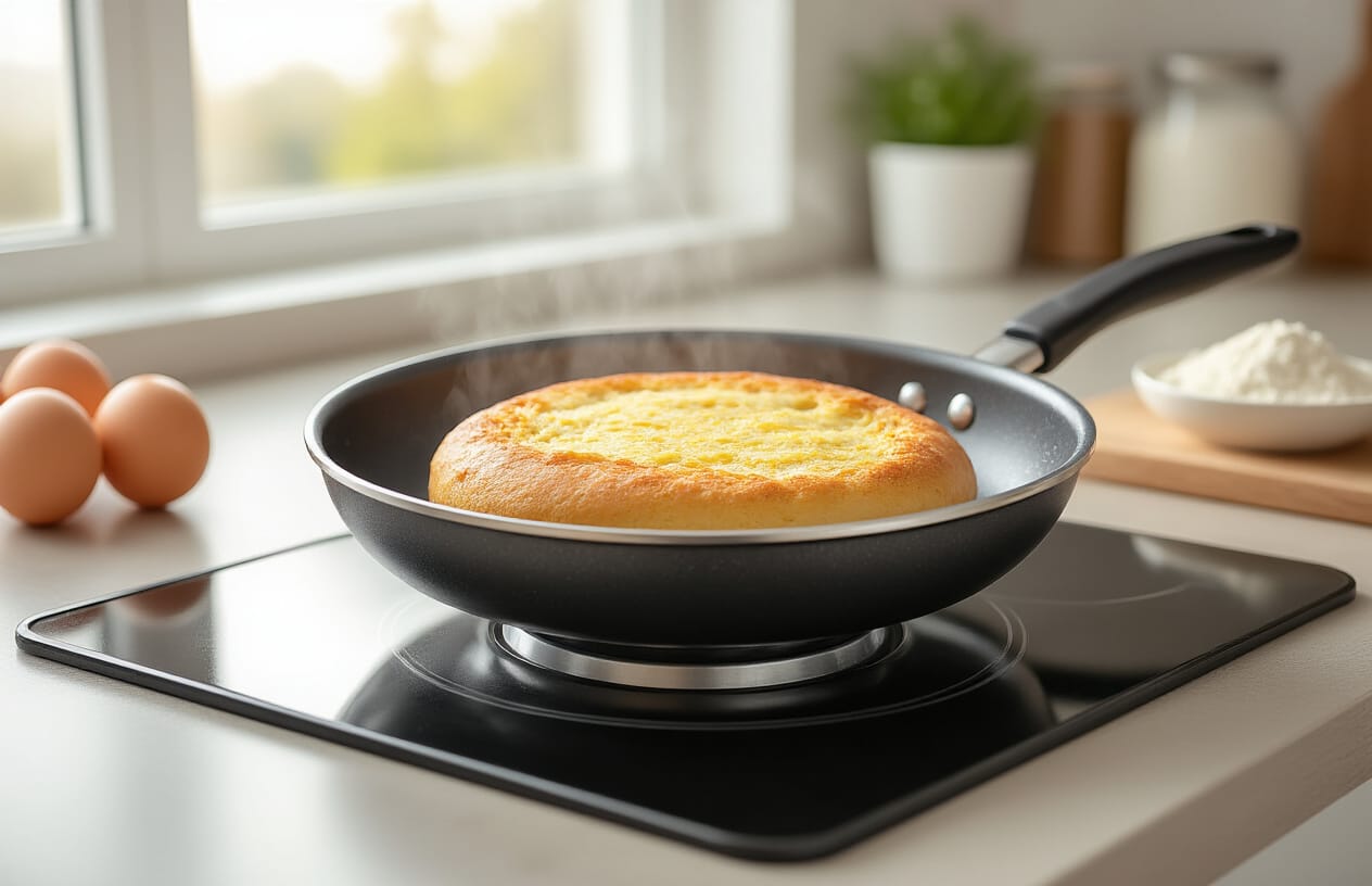 Pão Low Carb de Frigideira: Fácil De Preparar, Rápida e Saborosa 3 Preparo Rápido e Descomplicado na Frigideira