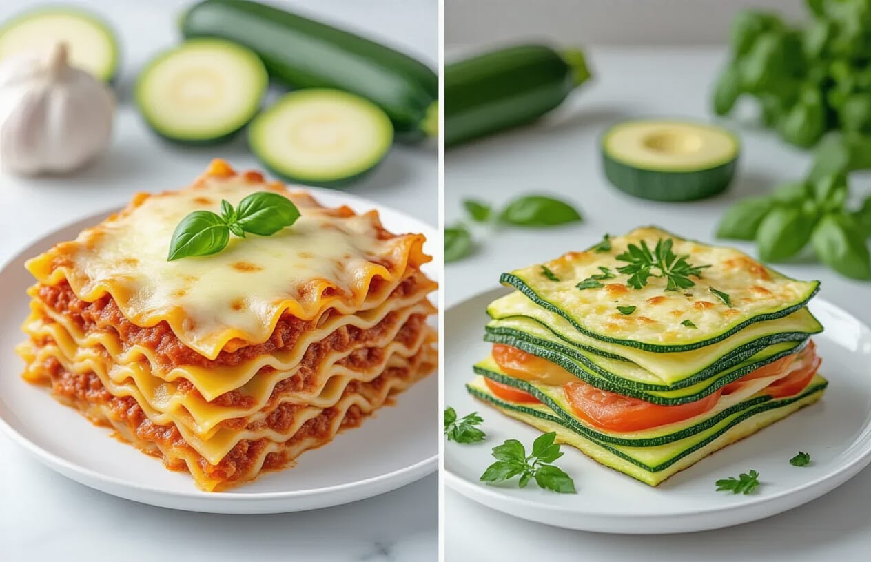 Vantagens da Lasanha Low Carb sobre a Tradicional