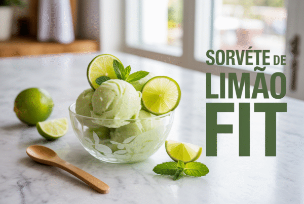 Sorvete de Limão Fit