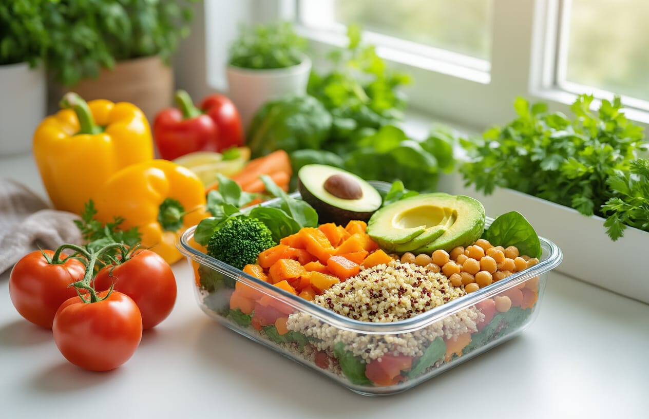 Marmita Fit Vegetariana: Receita Saudável e Nutritiva 1 Benefícios da Marmita Fit Vegetariana para Sua Saúde