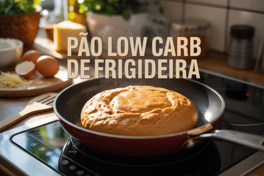 Pão Low Carb de Frigideira: Fácil De Preparar, Rápida e Saborosa