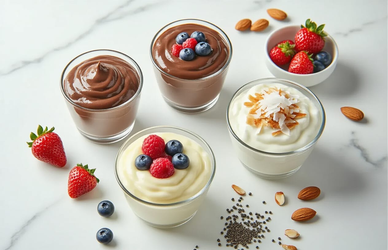 Pudim Fit Sem Açúcar: Receita Saudável de Sobremesa Fit 4 Variações Irresistíveis da Receita Base