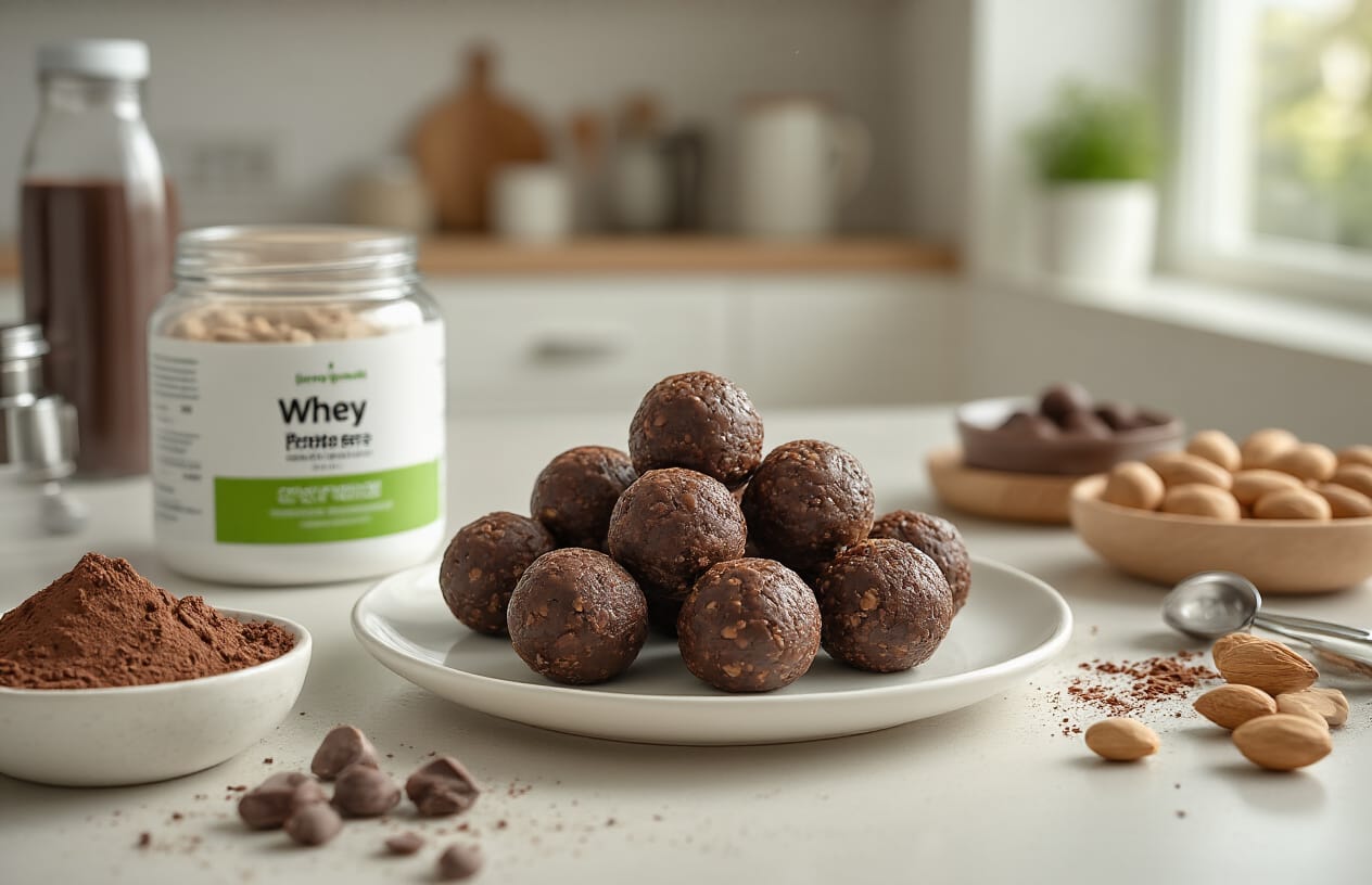 Brigadeiro Fit de Whey Protein: Doce Saudável e Proteico 1 Benefícios do Brigadeiro Fit com Whey Protein para Sua Saúde
