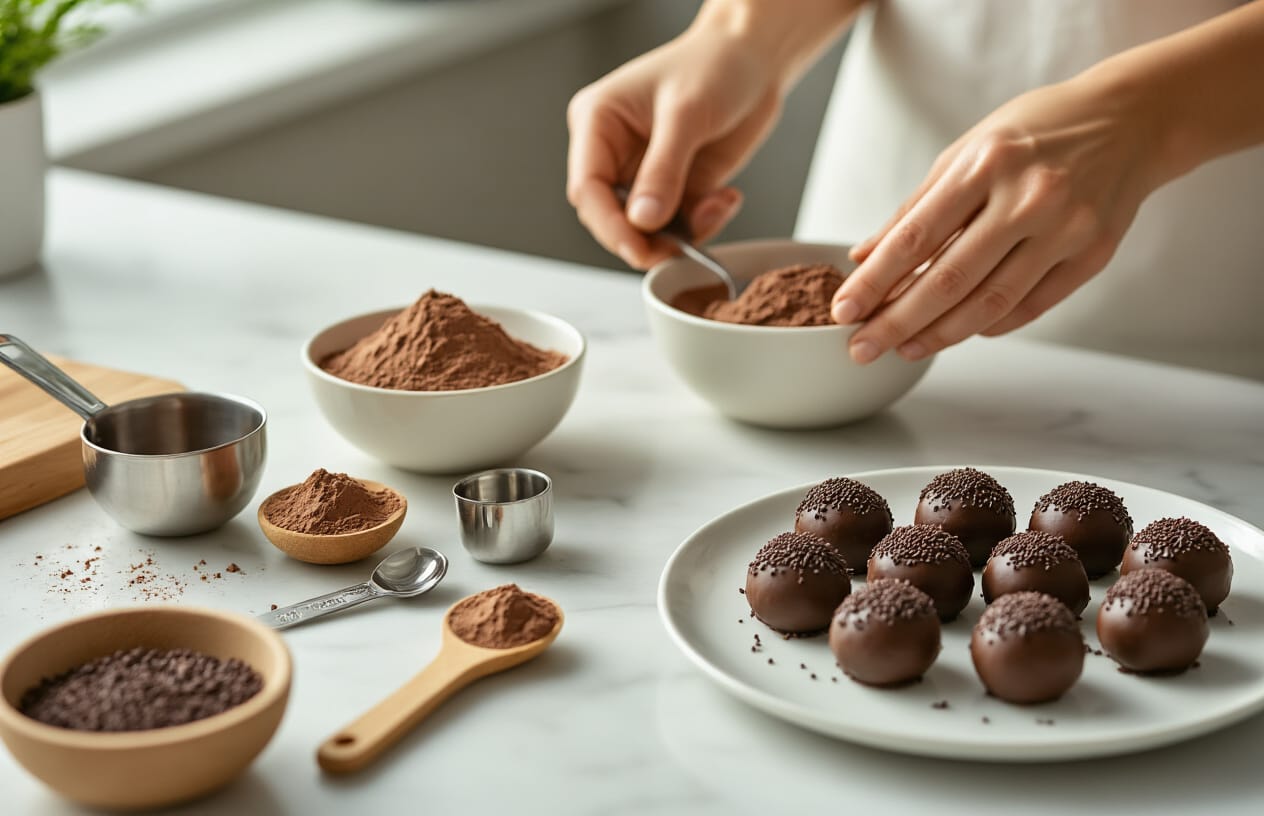 Brigadeiro Fit de Whey Protein: Doce Saudável e Proteico 3 Receita Passo a Passo do Brigadeiro Fit Irresistível