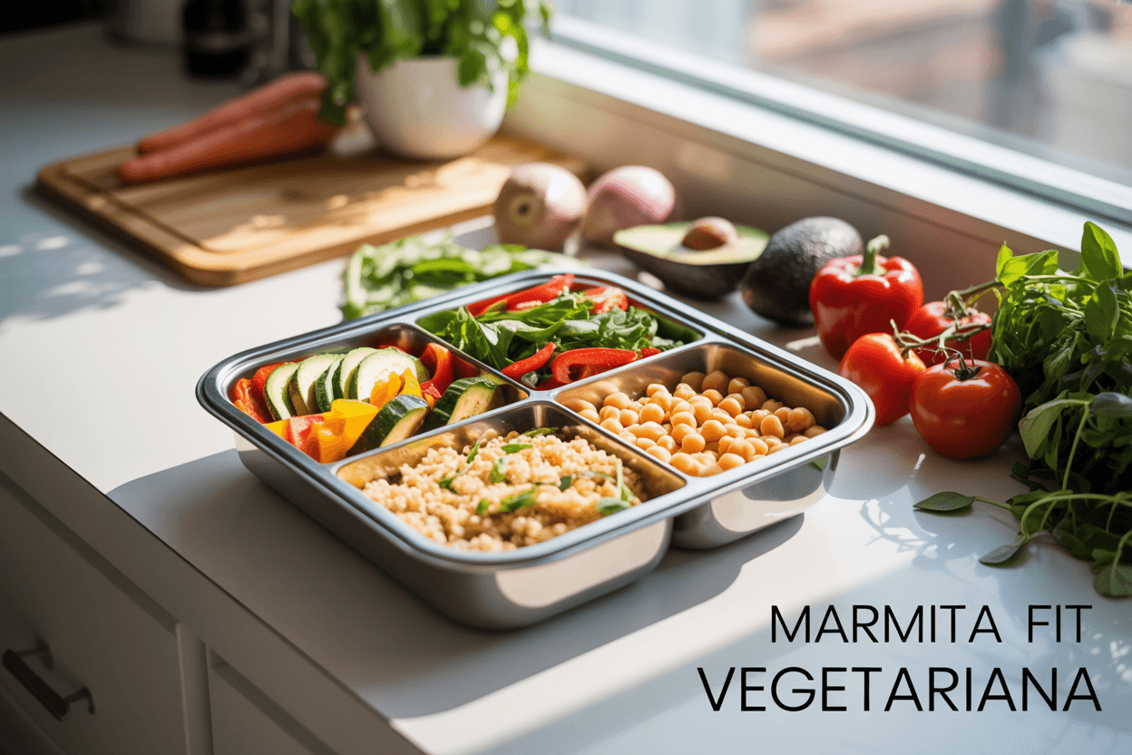 Marmita Fit Vegetariana: Receita Saudável e Nutritiva