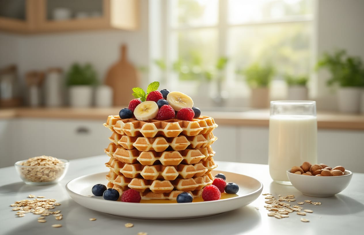 Waffle Fit de Aveia: Receita Rápida para Café da Manhã Saudável 6 conclusion
