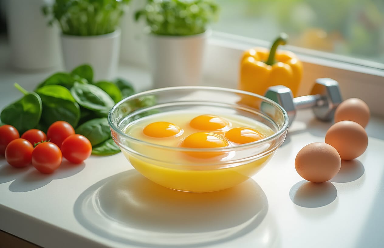 Benefícios Nutricionais das Claras de Ovos para Fitness