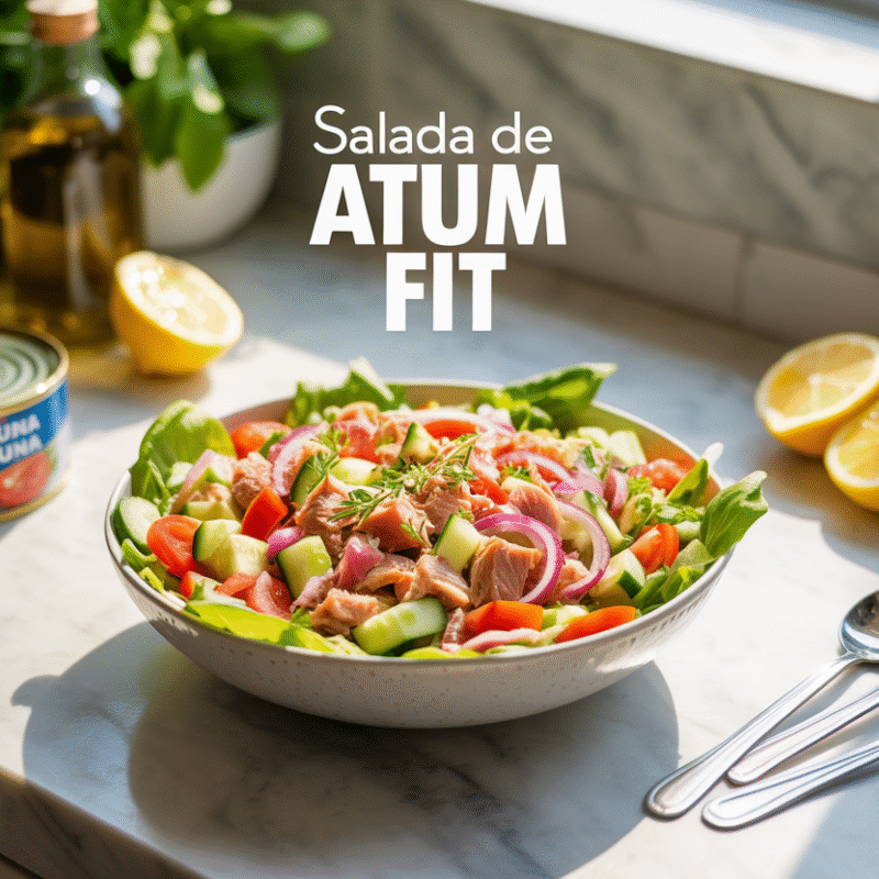 Salada de Atum Fit: Receita Rápida, Leve e Nutritiva