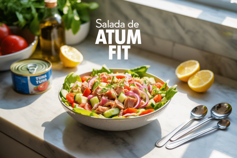 Salada de Atum Fit: Receita Rápida, Leve e Nutritiva