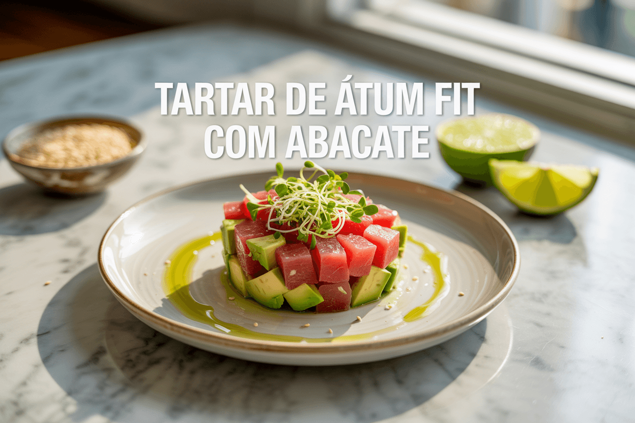 Tartar de Atum Fit com Abacate: Receita Saudável e Leve