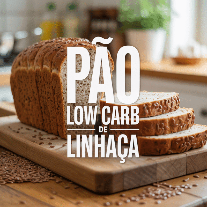 Pão Low Carb de Linhaça: Receita Fácil e Sem Farinha de Trigo