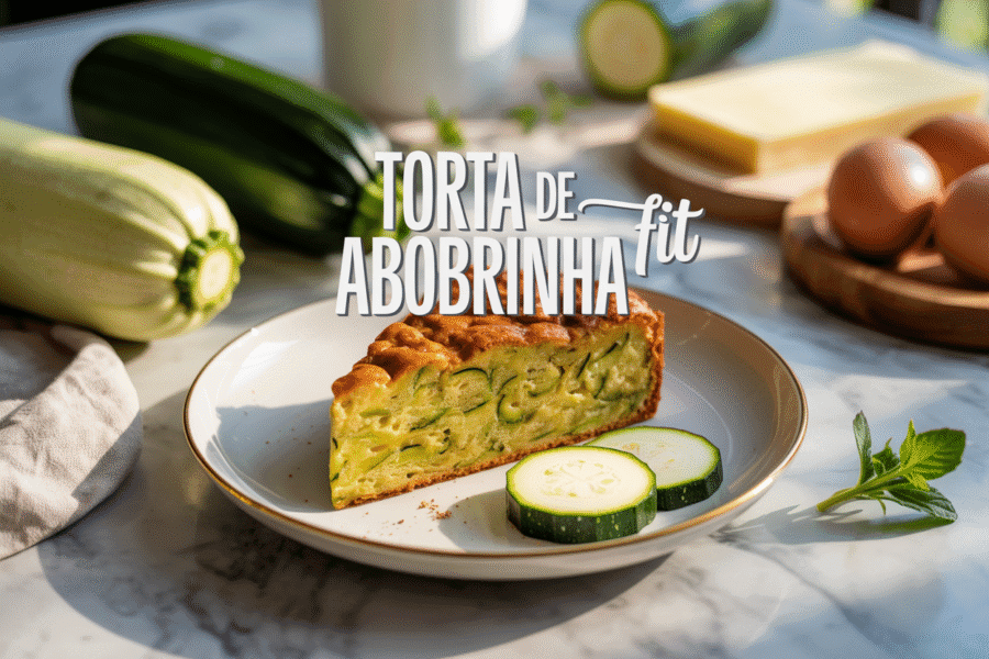 Torta de Abobrinha Fit Sem Farinha: Receita Leve e Low Carb