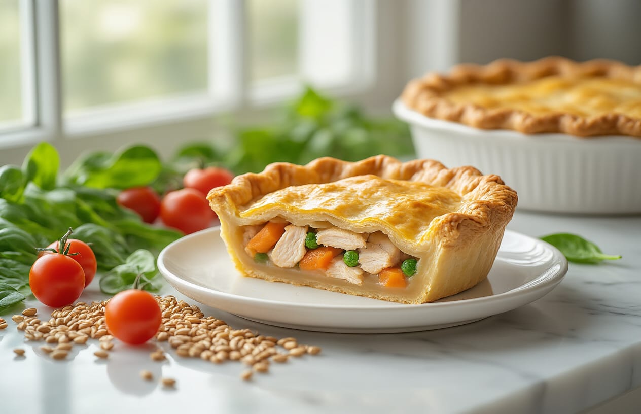 Torta Fit de Frango com Massa Integral: Receita Saudável e Saborosa 1 Benefícios da Torta Fit de Frango com Massa Integral