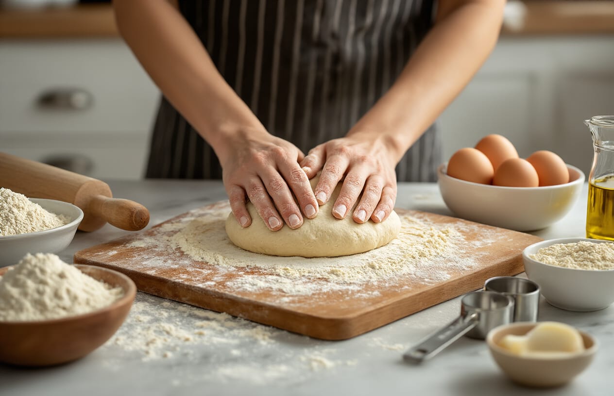 Torta Fit de Frango com Massa Integral: Receita Saudável e Saborosa 3 Preparo Passo a Passo da Massa Integral