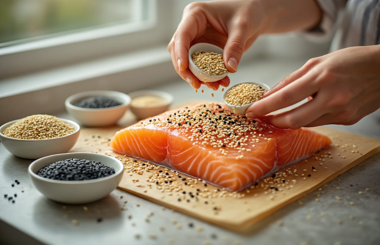 Segredos para uma Crosta de Gergelim Perfeita