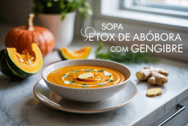 Sopa Detox de Abóbora com Gengibre: Receita Leve e Saudável