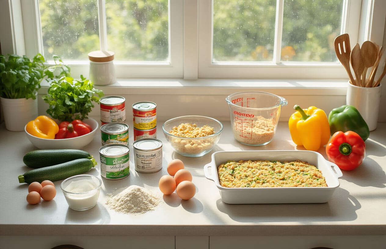 Torta Low Carb de Atum e Legumes: Receita Rápida e Nutritiva 3 Passo a Passo da Receita Rápida