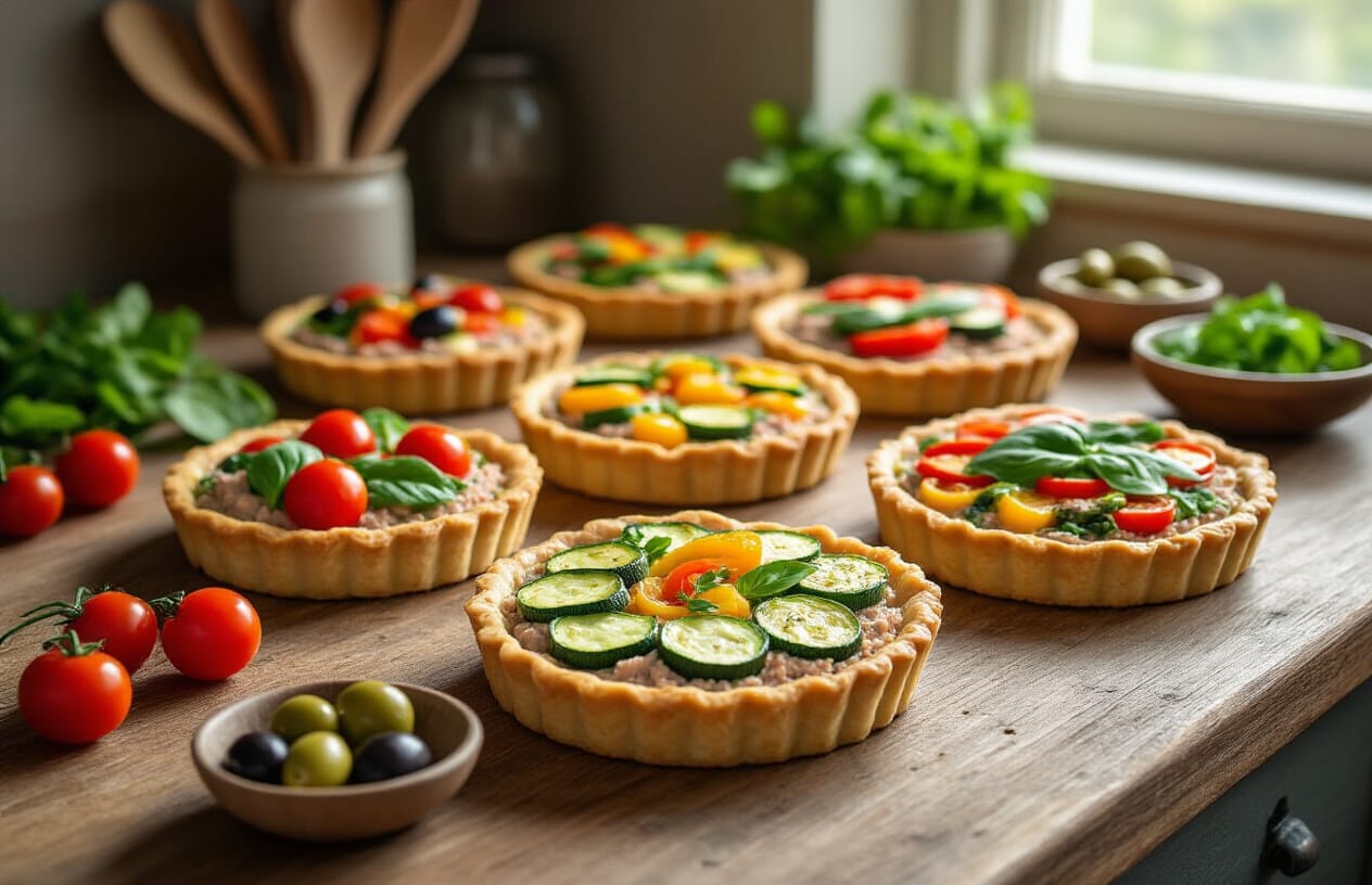 Torta Low Carb de Atum e Legumes: Receita Rápida e Nutritiva 4 Variações Criativas da Receita Original