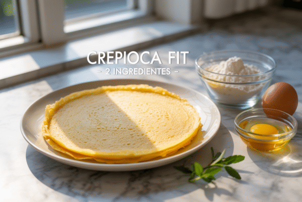 Crepioca Fit Simples: Receita Rápida com 2 Ingredientes