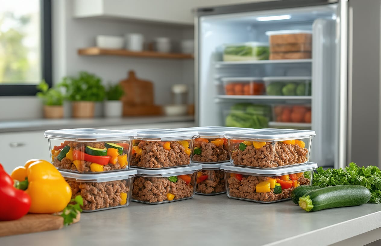Carne Moída Fit com Legumes Refogados: Receita Prática e Nutritiva 5 Dicas de Armazenamento e Meal Prep