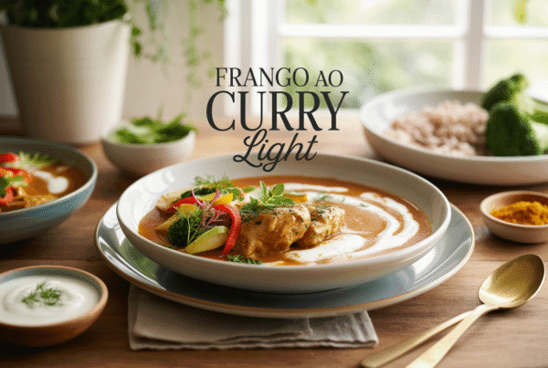 Frango ao Curry Light com Iogurte Natural: Receita Saudável