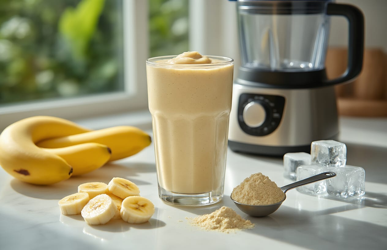 Receita Completa do Smoothie Proteico