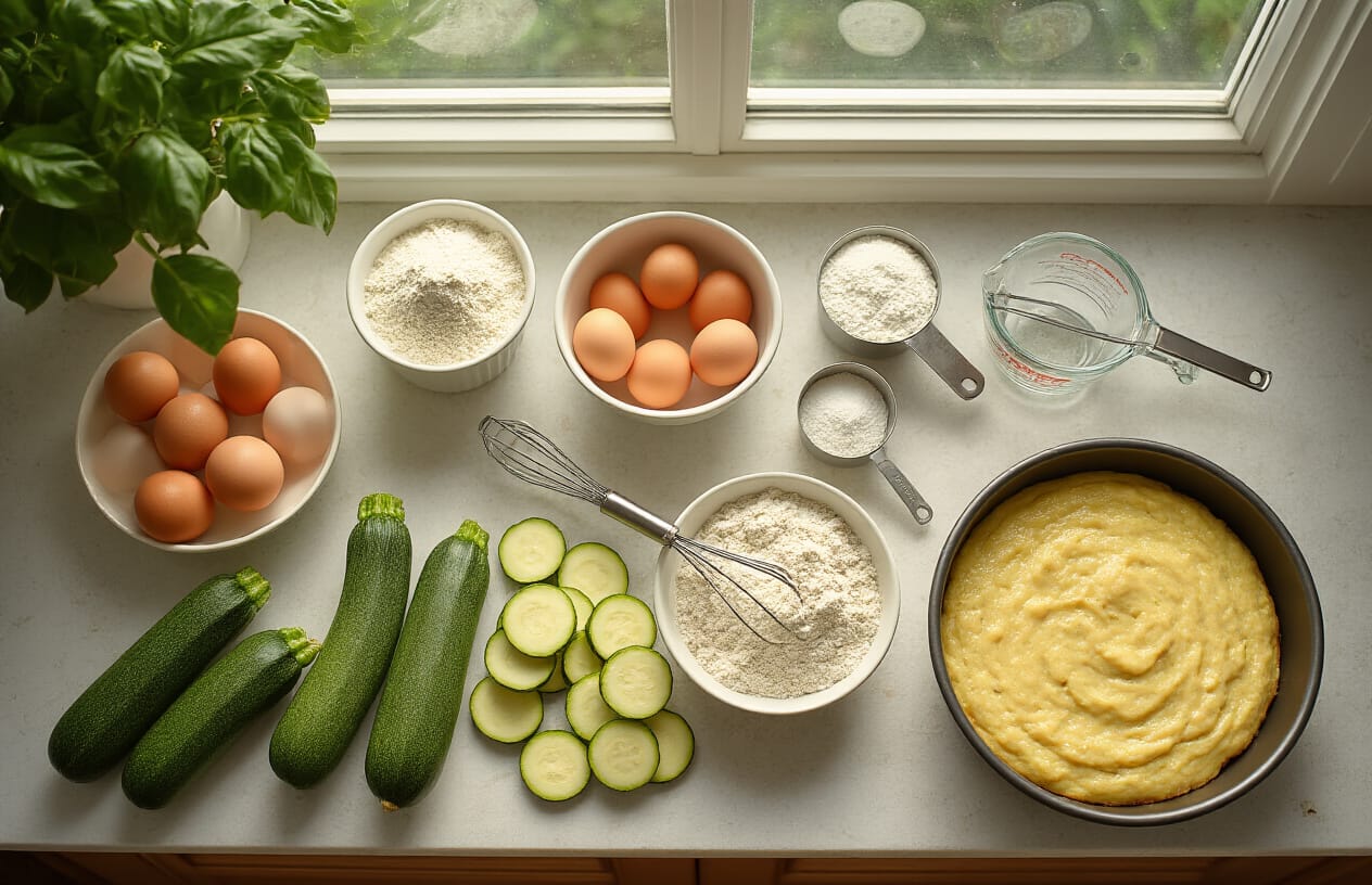 Torta de Abobrinha Fit Sem Farinha: Receita Leve e Low Carb 3 Passo a Passo Detalhado da Receita