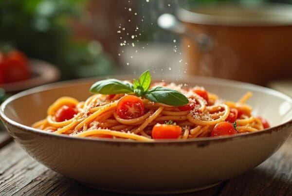 espaguete-integral-ao-molho-de-tomate-e-manjericao-irresistivelmente-saboroso-e-al-dente-pronto-em-v