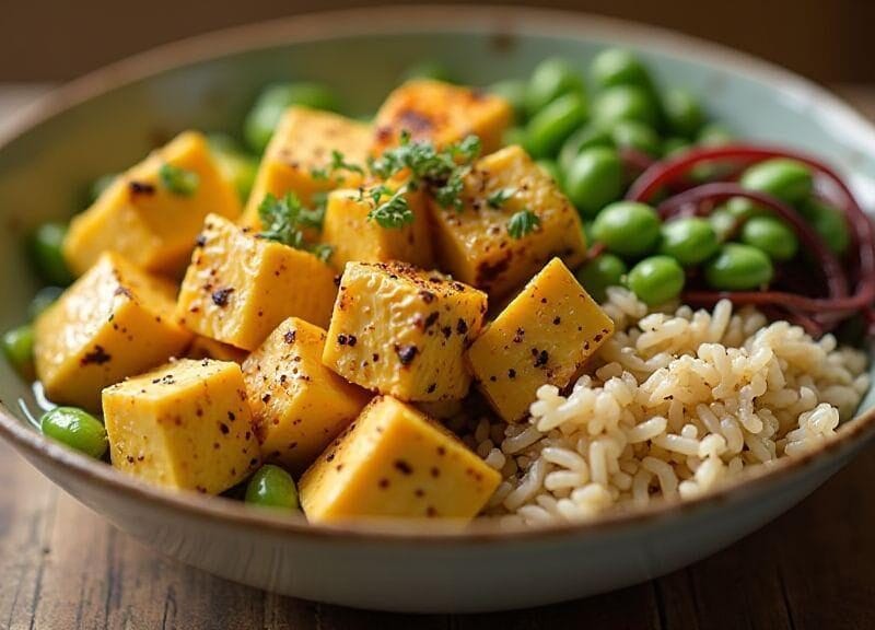 tigela-buddha-bowl-com-tofu-grelhado-irresistivelmente-crocante-e-saboroso-pronta-em-menos-de-meia-h