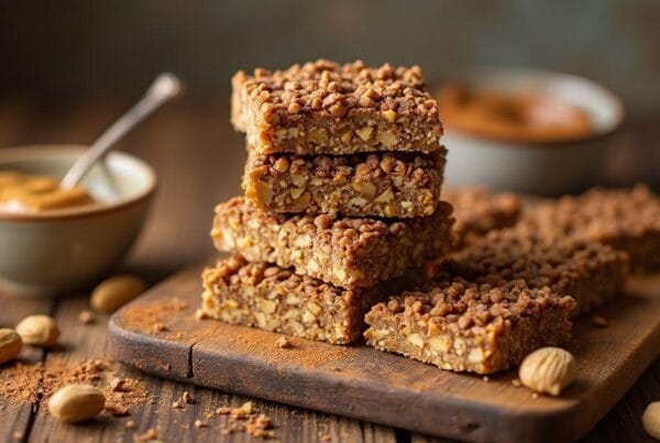 barrinha-proteica-caseira-de-amendoim-e-cacau-deliciosamente-crocante-sem-forno-pronta-com-cinco-ing