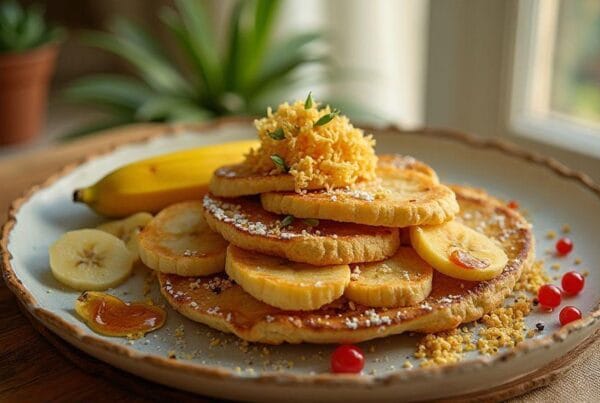 panqueca-doce-fit-com-banana-e-aveia-irresistivelmente-fofa-e-saborosa-mistura-rapida-de-cinco-ingre