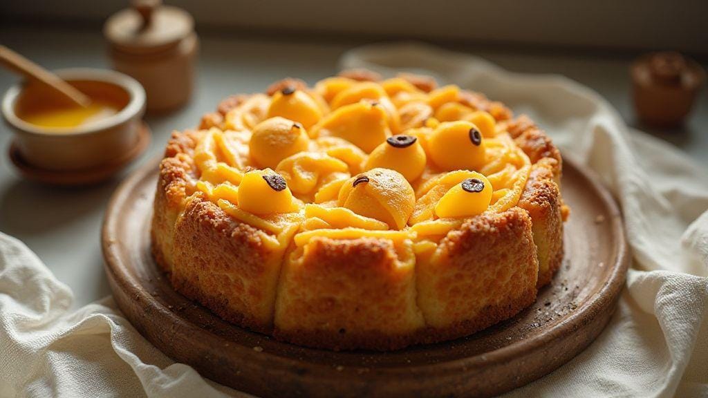 Torta Doce Fit de Maçã e Aveia irresistivelmente macia e saborosa pronta sem forno com cinco ingredientes e preparo minimalista