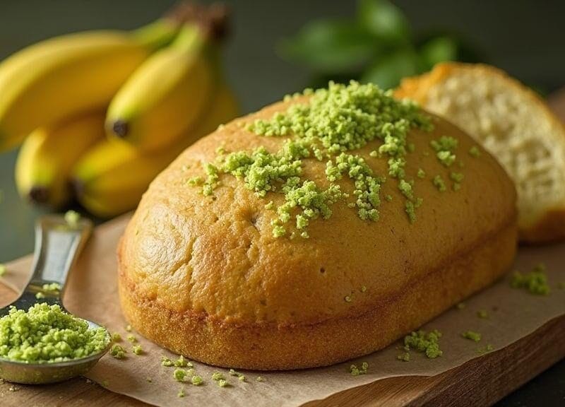 pao-de-biomassa-de-banana-verde-deliciosamente-macio-e-umido-com-poucos-ingredientes-e-preparo-em-um