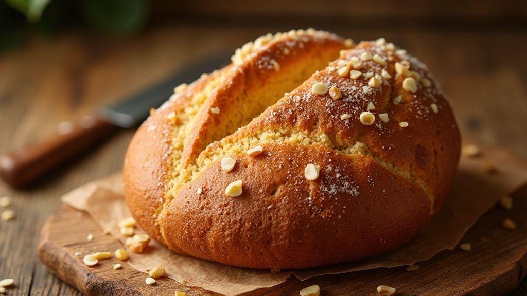 Pão Integral de Cenoura e Nozes irresistivelmente macio, sem sovar e com poucos ingredientes