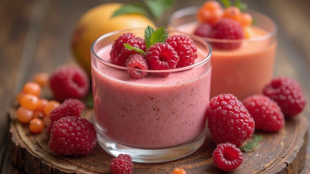 Pudim de chia com leite de amêndoas e frutas vermelhas cremoso e irresistível, sem cozimento e preparado de véspera