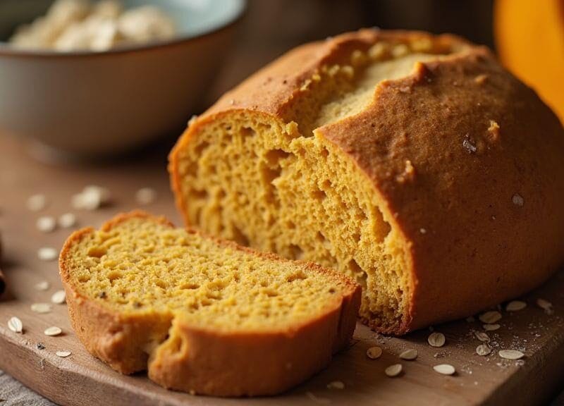 pao-fit-de-abobora-com-especiarias-macio-e-saboroso-feito-sem-sovar-em-tigela-com-poucos-ingrediente