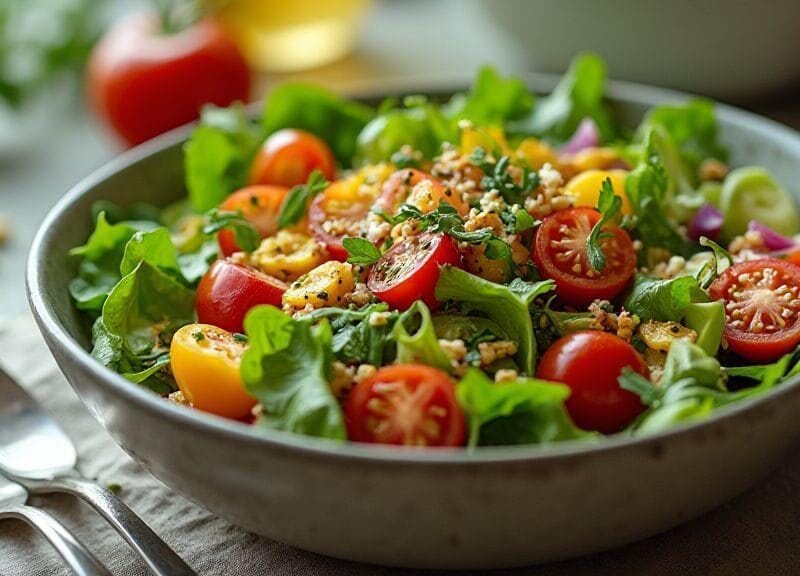 saladas-para-emagrecer-com-molho-vinagrete-de-maca-e-mostarda-dijon-sabor-incrivel-e-preparo-simples