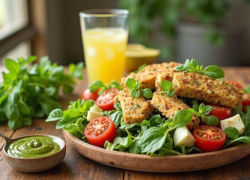 saladas-vegetarianas-com-grao-de-bico-e-molho-de-ervas-frescas-para-marmita-sabor-irresistivel-e-pre