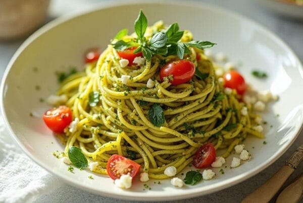 saladas-frias-com-massa-integral-molho-pesto-light-de-manjericao-sabor-incrivel-e-textura-macia-mont