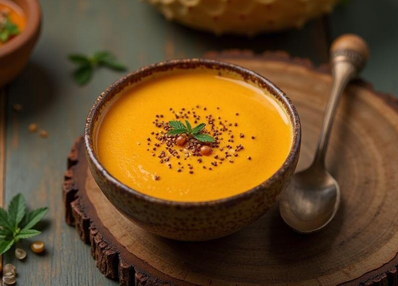 sopa-fit-de-abobora-low-carb-cremosa-e-saborosa-feita-em-uma-unica-panela-com-cinco-ingredientes-ou