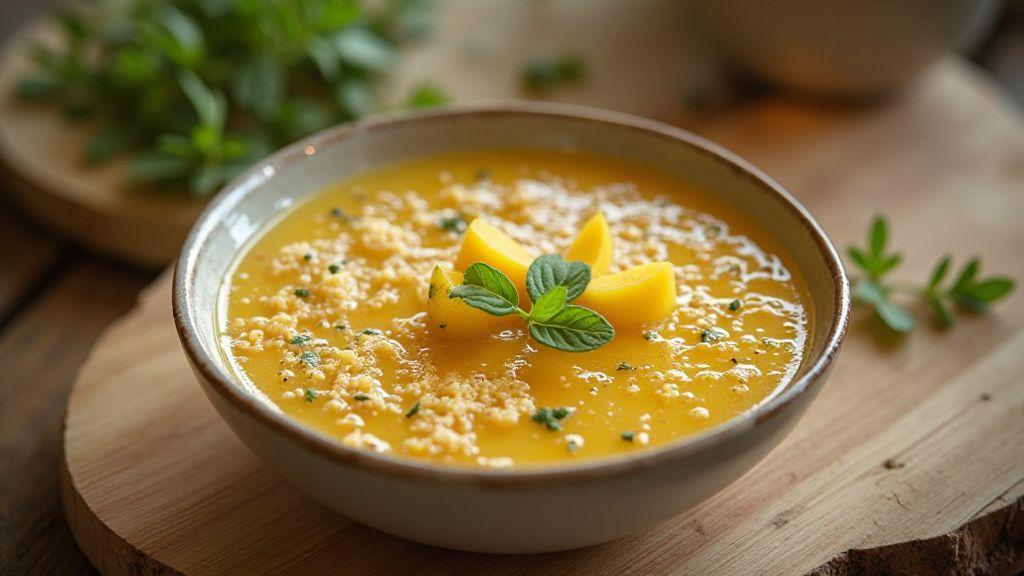 Sopa Fit de Couve-Flor Cremosa sabor intenso e textura aveludada em panela única com preparo simples