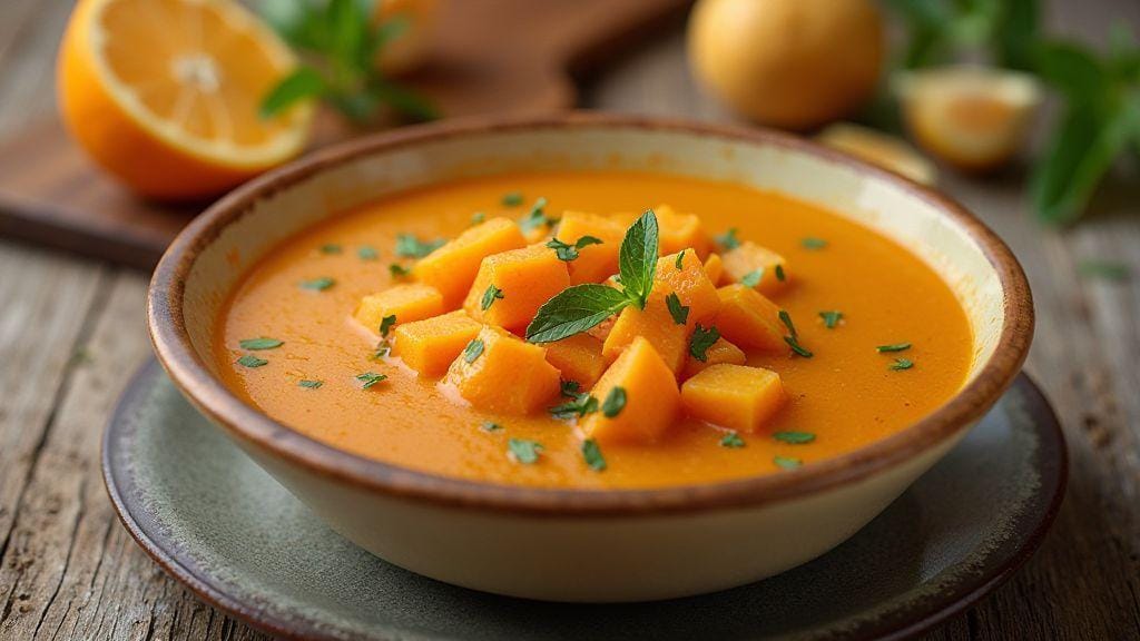 Sopa Fit de Frango com Cenoura saborosa e cremosa em uma única panela prática e rápida
