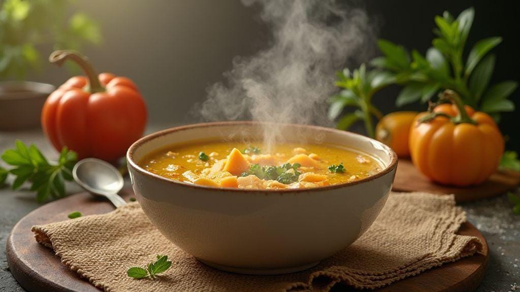 Sopa Fit Light de Caldo Caseiro sabor incrível, textura cremosa e preparo rápido em uma única panela